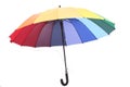 Many Beautiful colors on an umbrella