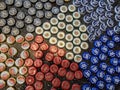 Many Beer Bottle Caps