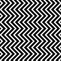Many black zigzag lines on white background. Royalty Free Stock Photo
