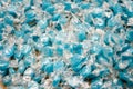 Many blue candies Royalty Free Stock Photo