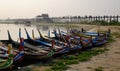 Many boats waiting for passengers