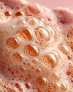 Bubbles form on a surface creating a textured look Royalty Free Stock Photo