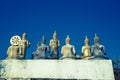 Many Buddha Khao Takiab Temple in Hua Hin Thailand