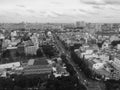 Many buildings located at District 1 in Saigon, Vietnam Royalty Free Stock Photo