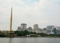 Many buildings in Putrajaya, Malaysia