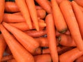 Many carrots in the market