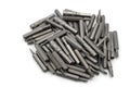 Many changeable screwdriver bits Royalty Free Stock Photo