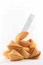 Many Chinese fortune cookies stacked up Royalty Free Stock Photo