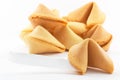 Many Chinese fortune cookies stacked up Royalty Free Stock Photo