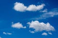 The cloud on the blue sky