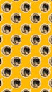 Many coffee cups with black fresh coffee, americano isolated over yellow background. Contemporary art collage. Poster Royalty Free Stock Photo
