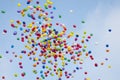 Colorful baloons in the sky
