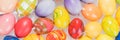 Many colorful Easter eggs Royalty Free Stock Photo