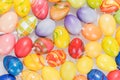 Many colorful Easter eggs Royalty Free Stock Photo
