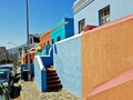 Many colorful houses, Bo Kaap district, Cape Town