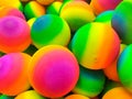 Group Of Colorful Fluorescent Balls