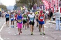 Many Colorful Runners Competing in Comrades Marathon