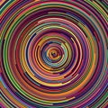 Many colors in circles. abstract colored background Royalty Free Stock Photo