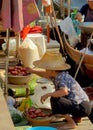 Many colors of the floating market