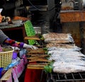 Many colors of the floating market