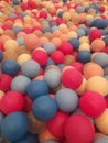 Many colour balls