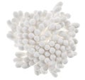 Many cotton ear swabs in a bunch Royalty Free Stock Photo