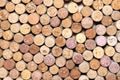 Many different wine corks Royalty Free Stock Photo