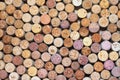 Many different wine corks Royalty Free Stock Photo