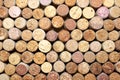 Many different wine corks Royalty Free Stock Photo