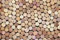 Many different wine corks Royalty Free Stock Photo