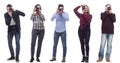 Many Double Twelve Group paparazzi photographers with cameras Royalty Free Stock Photo