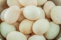 Many duck eggs Royalty Free Stock Photo
