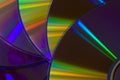Many DVD Royalty Free Stock Photo