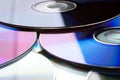 Many DVD Royalty Free Stock Photo