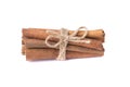 Many fragrant cinnamon sticks