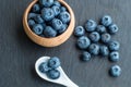Blueberry close up Royalty Free Stock Photo