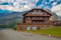 Many Glacier Hotel Glacier National Park Royalty Free Stock Photo