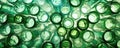 many glass bottles background AI generated Royalty Free Stock Photo