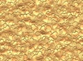 Many gold hearts background of Valentine's day