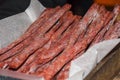 Many homemade English mix of meat specialties Royalty Free Stock Photo