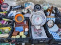 Many Household Items For Sale at Greek Street Market