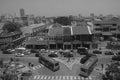 Many houses at downtown in Penang, Malaysia