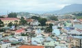 Many houses located at downtown in Dalat, Vietnam