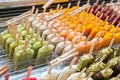 Many ice lollies Royalty Free Stock Photo