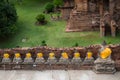 Many image of famous buddha temple