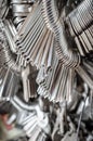 Many Keychain bunches Royalty Free Stock Photo