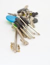 Many keys for house Royalty Free Stock Photo
