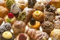 Pastries, full frame photo Royalty Free Stock Photo