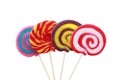 Many lollipop colorful Royalty Free Stock Photo