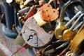 Many Love locks